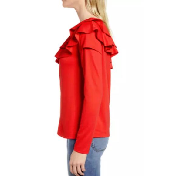 Gibson x Living in Yellow
Elizabeth Date Night Top Red - XXL- NWT - Picture 3 of 10